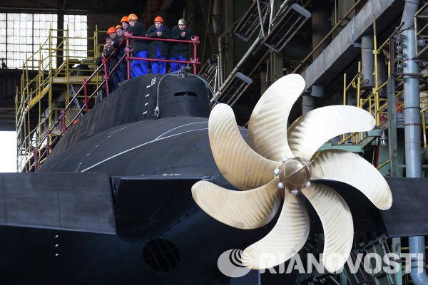 Rusia bota nuevo submarino para su Flota del Mar Negro - Sputnik Mundo