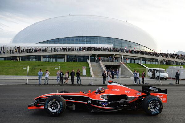Los coches de la etapa japonesa de Formula 1 participarán en el Gran Premio Rusia en Sochi - Sputnik Mundo