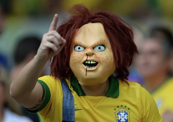 El partido entre Alemania y Brasil inspira 35.6 millones de mensajes en Twitter - Sputnik Mundo