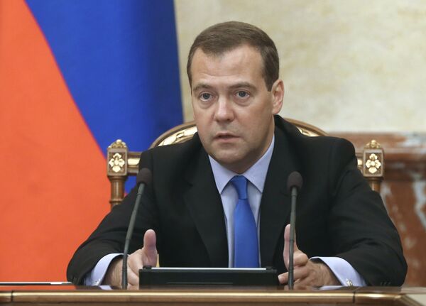 Dmitri Medvédev, el primer ministro de Rusia - Sputnik Mundo