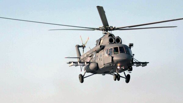 Helicópteros militares de carga Mi-8AMTSh (Terminator) - Sputnik Mundo