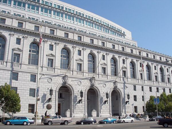 La sede del Tribunal Supremo de California en San Francisco - Sputnik Mundo