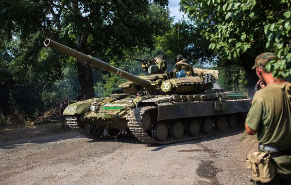 Combates en la región de Donetsk - Sputnik Mundo