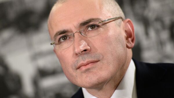 Mijaíl Jodorkovski, expropietario de la petrolera Yukos - Sputnik Mundo