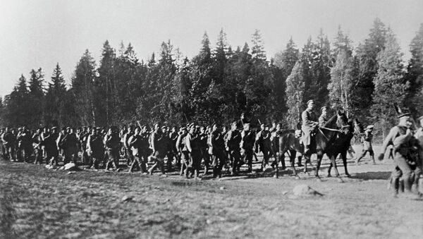 Soldados del Ejército ruso durante la I Guerra Mundial - Sputnik Mundo