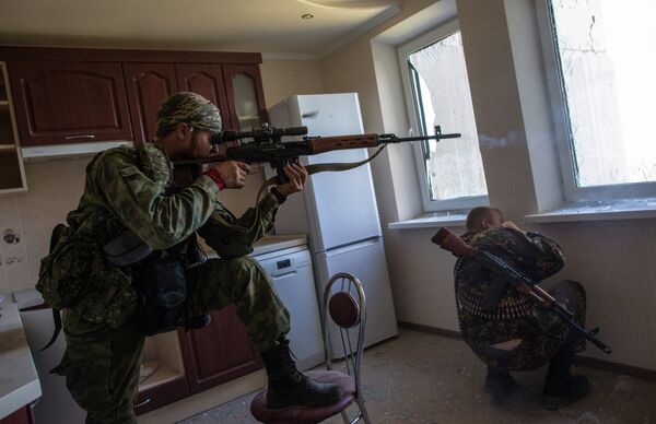 La vida bajo el fuego: situación en la región de Donetsk - Sputnik Mundo