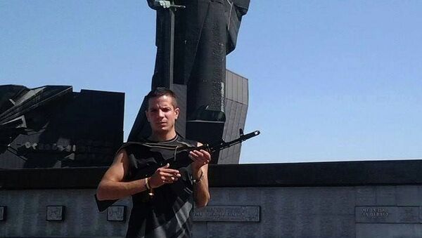 Rafa, uno de los españoles que se han ido a Donetsk - Sputnik Mundo