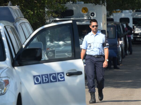 La OSCE no detectó irregularidades en frontera ruso-ucraniana - Sputnik Mundo
