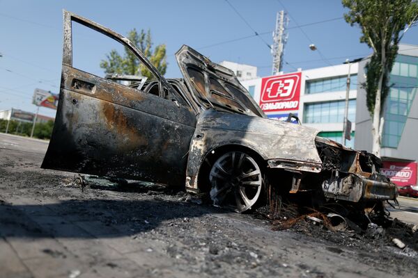 Mueren tres civiles en Donetsk en las últimas 24 horas - Sputnik Mundo