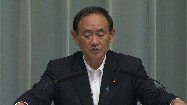 Yoshihide Suga, ministro portavoz del Gobierno de Japón - Sputnik Mundo