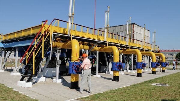 Estación de gas en Ucrania - Sputnik Mundo