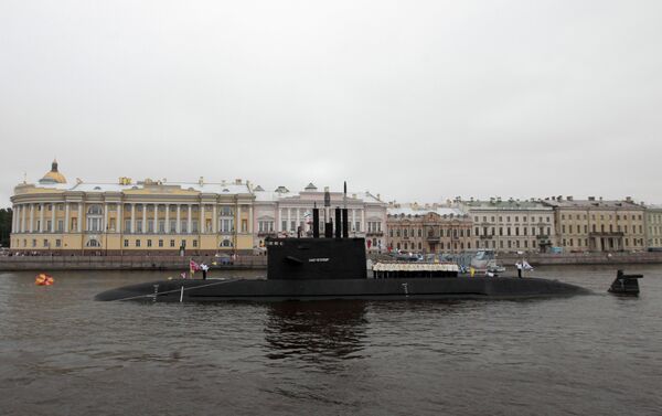 Submarino Sankt Peterburg - Sputnik Mundo