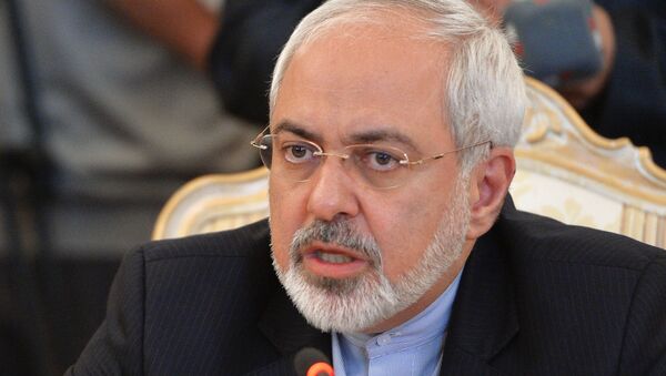Mohammad Yavad Zarif,  ministro de Relaciones Exteriores iraní - Sputnik Mundo