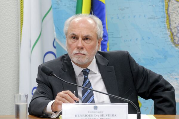 Henrique da Silveira Sardinha Pinto, embajador de Brasil en Israel - Sputnik Mundo