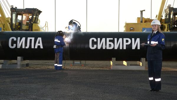 Gasoducto La fuerza de Siberia - Sputnik Mundo