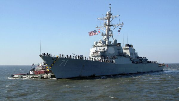 El destructor USS Ross arriba al mar Negro - Sputnik Mundo