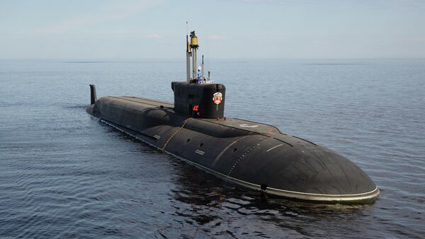 Submarino atómico Vladímir Monomaj - Sputnik Mundo