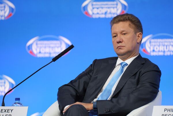 Alexéi Miller, director de Gazprom - Sputnik Mundo