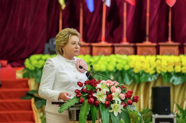 Valentina Matvienko, presidenta del Senado ruso - Sputnik Mundo