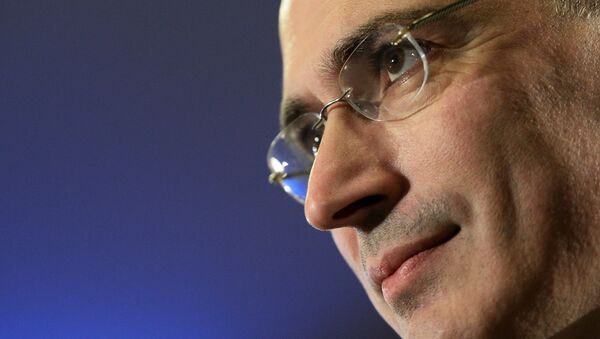 Mijaíl Jodorkovski, expropietario de la mayor petrolera rusa Yukos - Sputnik Mundo