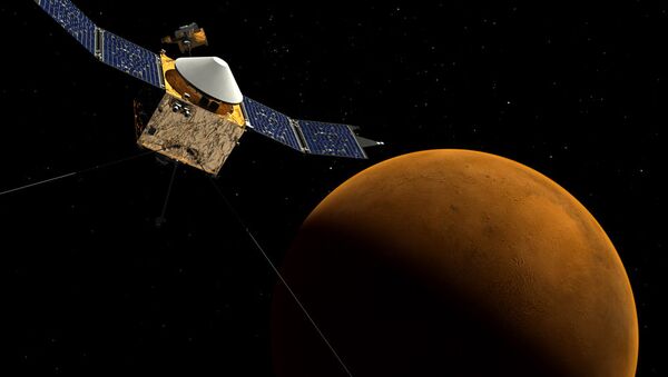 La sonda Maven entró con éxito en la órbita de Marte - Sputnik Mundo