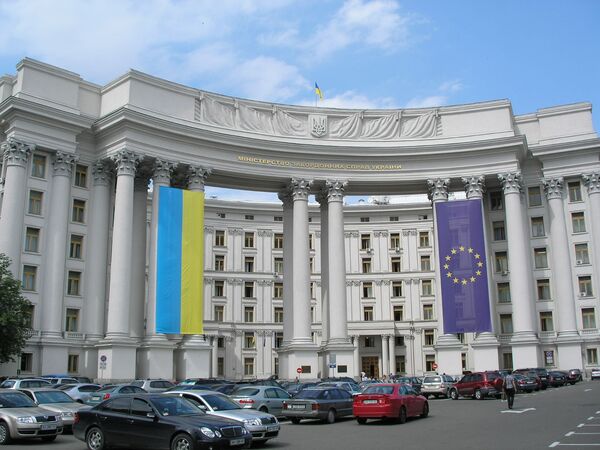 Ministerio de Exteriores de Ucrania - Sputnik Mundo