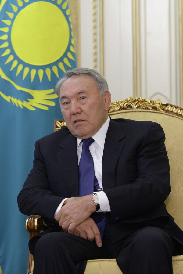 Nursultán Nazarbáyev, presidente de Kazajistán - Sputnik Mundo