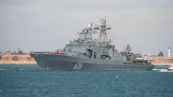 Vicealmirante Kulakov, buque antisubmarino ruso - Sputnik Mundo