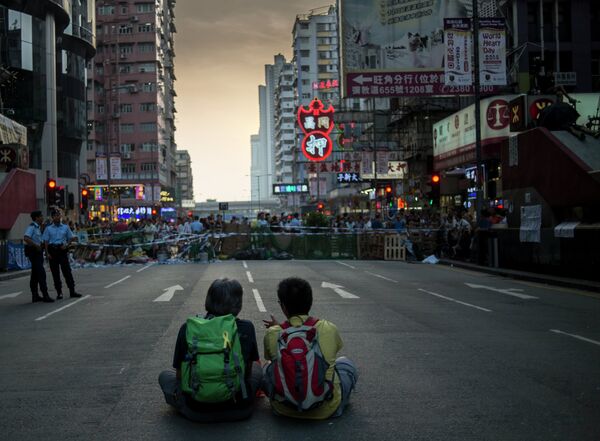 Hong Kong tras una semana de protestas - Sputnik Mundo