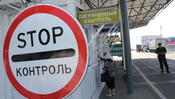 Puesto de control fronterizo Armiansk - Sputnik Mundo