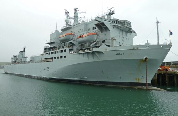 RFA Argus, buque-hospital de la Armada británica - Sputnik Mundo