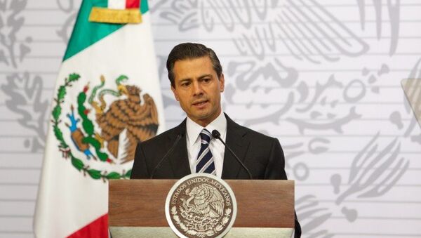 Presidente de México, Enrique Peña - Sputnik Mundo