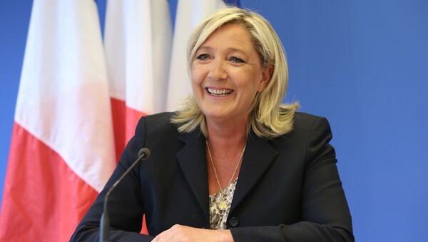 Marine Le Pen, líder del Frente Nacional - Sputnik Mundo