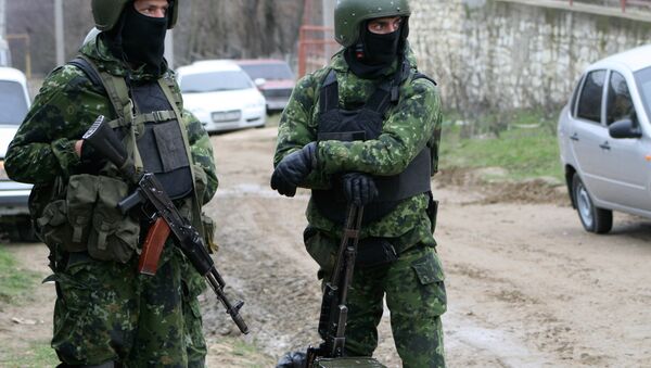 Fuerzas de seguridad de Daguestán durante una operación antiterrorista (archivo) - Sputnik Mundo