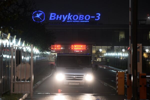 Aeropuerto moscovita de Vnúkovo donde falleció el presidente de la petrolera francesa Total, Christophe de Margerie - Sputnik Mundo