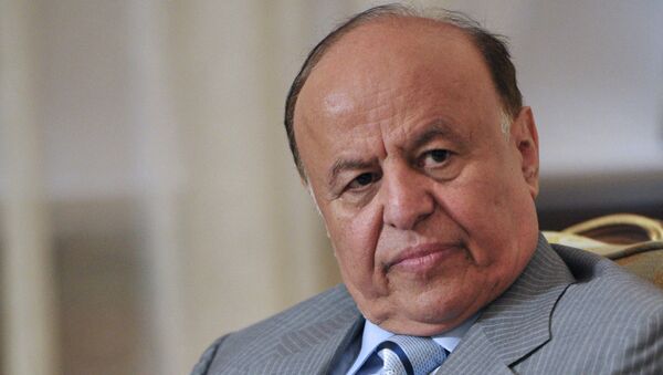 Abed Rabbo Mansur Hadi, presidente de Yemen - Sputnik Mundo