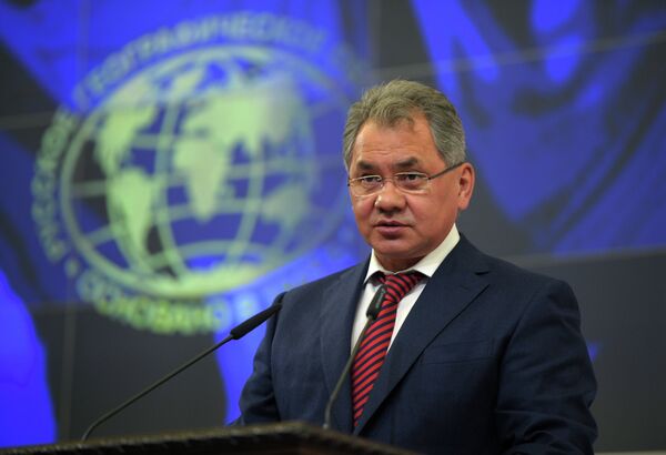 Serguéi Shoigú, presidente de la SGR y ministro de Defensa de Rusia - Sputnik Mundo