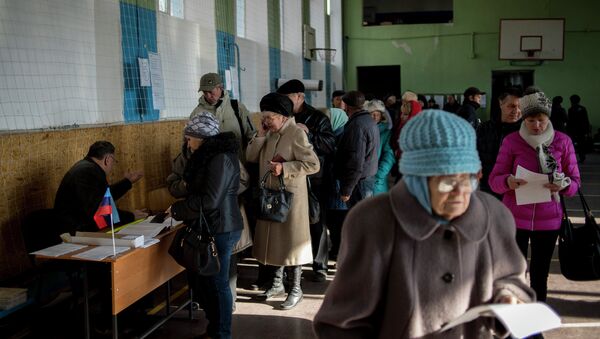 Elecciones en Donbás - Sputnik Mundo