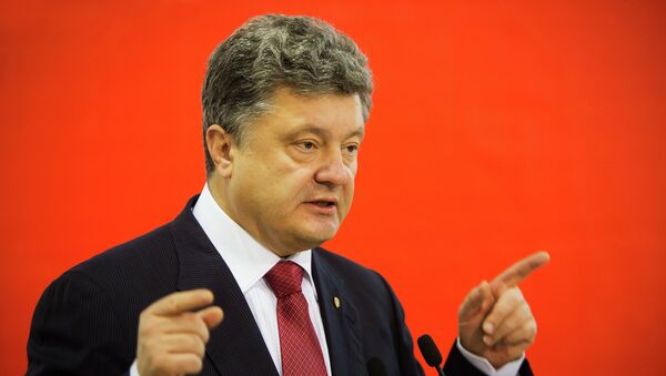 Petró Poroshenko, el presidente de Ucrania - Sputnik Mundo