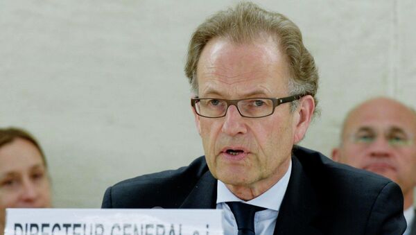 Michael Møller, director general de la oficina de la ONU en Ginebra - Sputnik Mundo