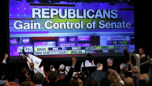 Los republicanos ganan el control del Senado de EEUU - Sputnik Mundo