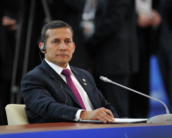 Ollanta Humala, presidente del Perú - Sputnik Mundo