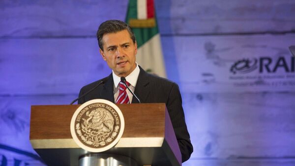 Enrique Peña, presidente de México (Archivo) - Sputnik Mundo