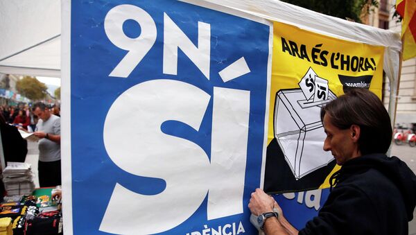 Referéndum soberanista en Cataluña, 9 de noviembre de 2014 - Sputnik Mundo