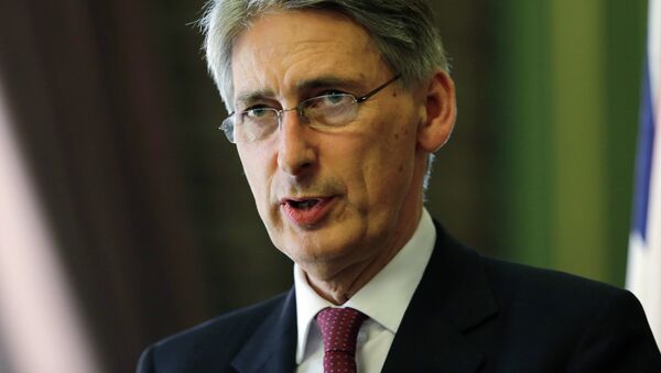 Philip Hammond, ministro de Finanzas del Reino Unido - Sputnik Mundo