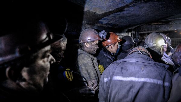 Mineros ucranianos - Sputnik Mundo