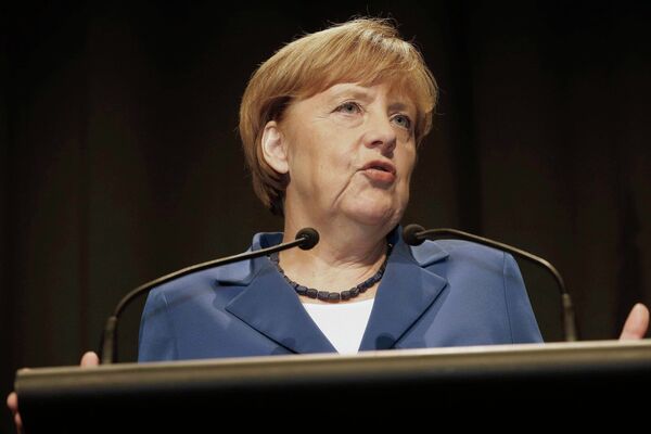Angela Merkel,  canciller de Alemania - Sputnik Mundo