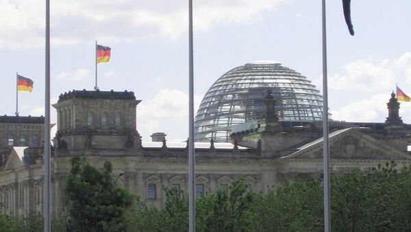 Banderas de Alemania y Rusia - Sputnik Mundo