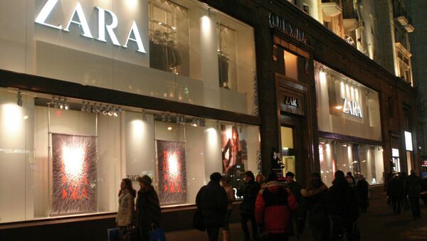 Las ventas de Zara por internet tienen una facturación de 553 millones de euros - Sputnik Mundo