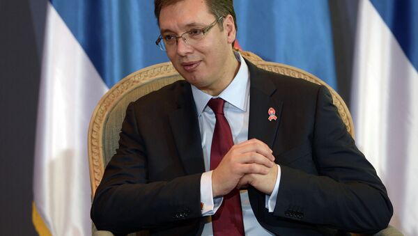 Aleksandar Vucic, primer ministro serbio - Sputnik Mundo